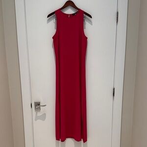 1. State Fusia Pink  Maxi Dress M